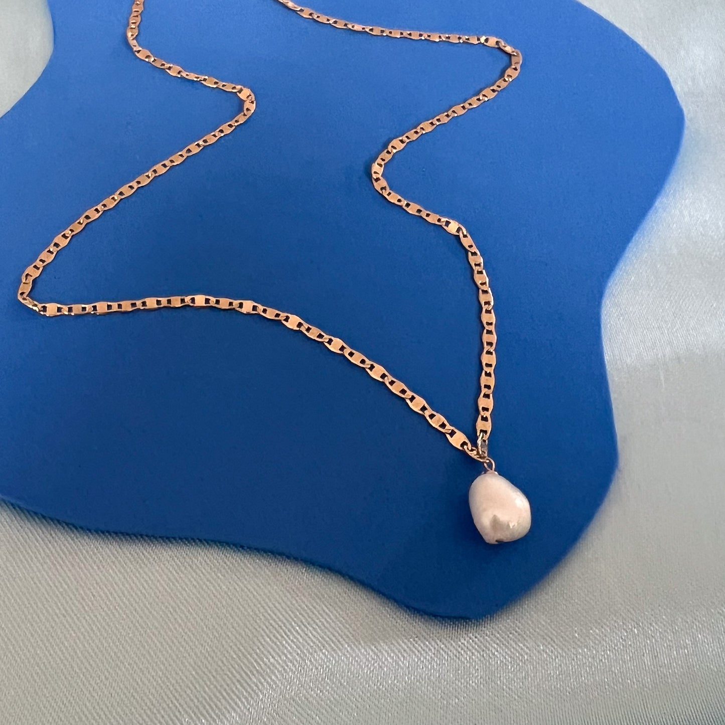 Sungold Pearl Necklace