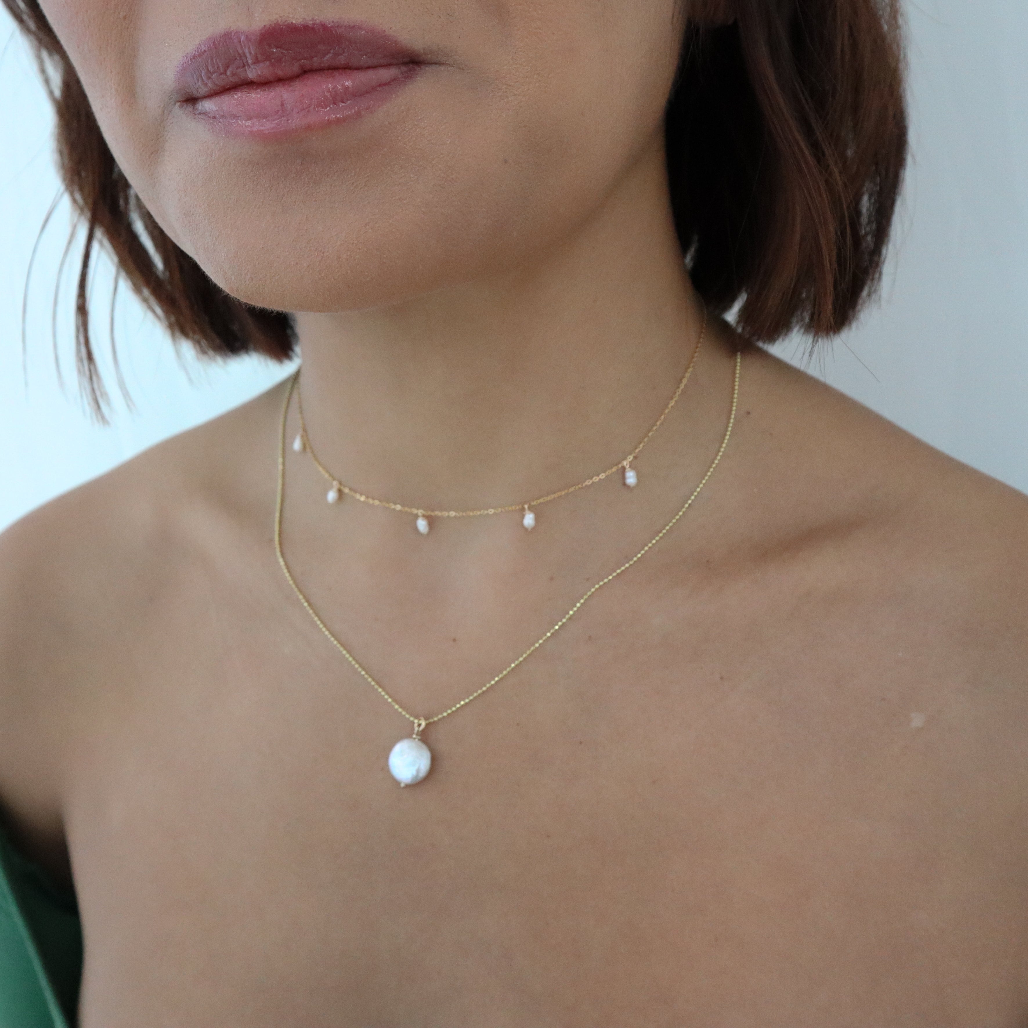 Regina Pearl Collared Choker – Outhouse Jewellery